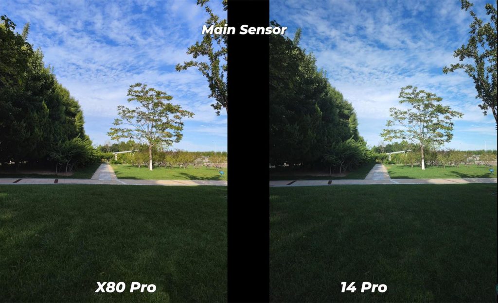 iPhone14Pro和X80Pro实拍对比：4800万和蔡司镜头，差距让人意外